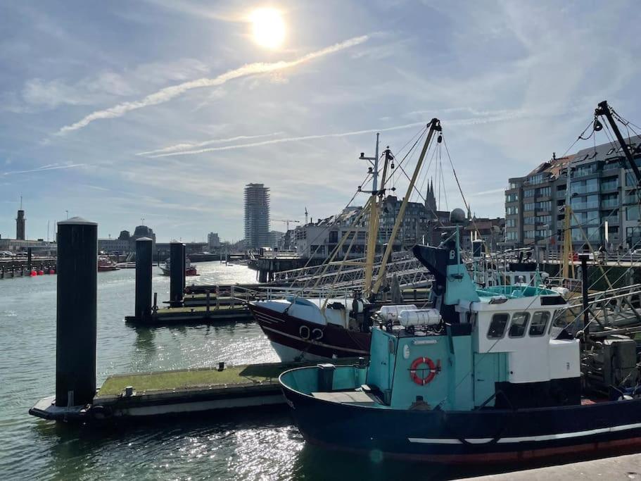Ostend Chic, Luxe Loftstijl In Oostende Eksteriør billede